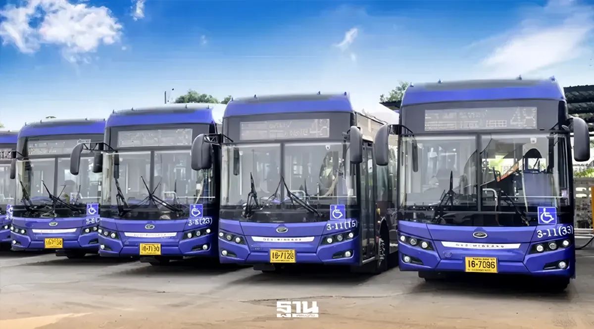 ขสมก. เตรียมเช่ารถเมล์ EV เพิ่ม 800 คัน รอบอร์ดไฟเขียวพฤศจิกายนนี้