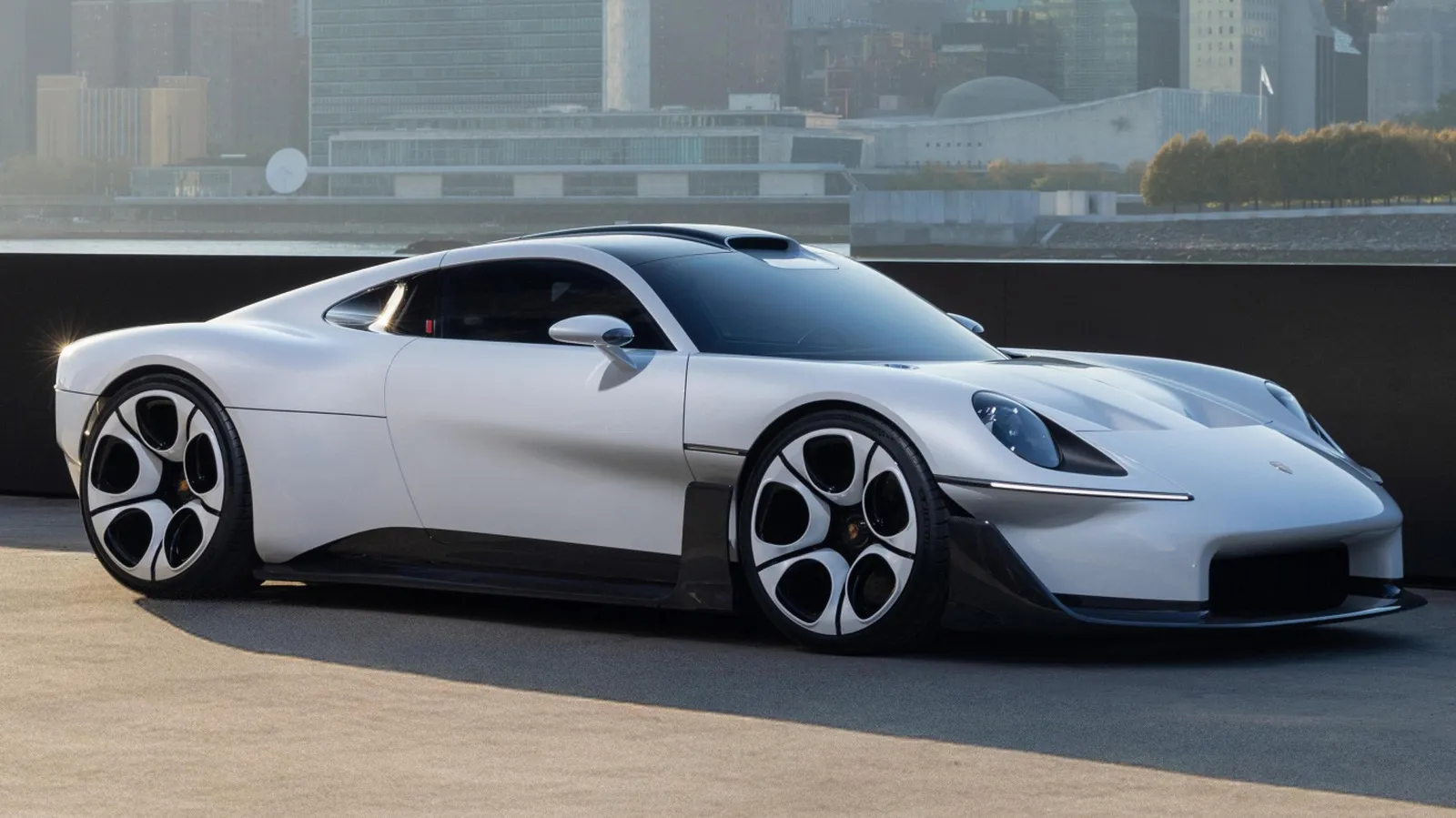 Porsche Mission S คอนเซ็ปต์ซูเปอร์คาร์เครื่องยนต์วางกลางดีไซน์ย้อนยุค วางตำแหน่งเหนือ 911