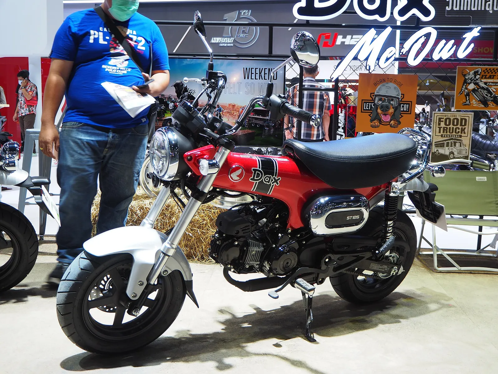 Honda Dax สีส้ม ORANGINAL เปิดตัวในไทย ราคาแนะนำ 84,900 บาท รูปที่ 4